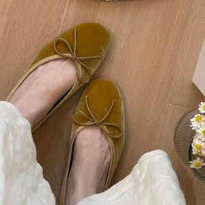 XIANNIWEI | French Style Ballet Slip On Flat Shoes