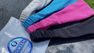 Guoftstars แถบคาดศีรษะกีฬาแถบกันหนาวออกกําลังกายแถบคาดศีรษะกันลื่นยางยืดสายรัดดูดซับเหงื่อโยคะฟิตเนสชายและหญิงแถบระงับเหงื่อผ้าพันคอผม