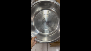 Baskom Stainless Jumbo SUS 304  50/60/70 cm Wadah Besar Serbaguna Material Food Grade Anti Karat