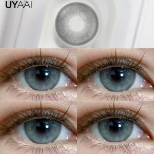UYAAI | UYAAI NEW Color Contact Beauty Blue Colorcon PATTAYA Series Lens Natual Brown Lens Cosmetic Colorcon Beauty Soft Green Pupils