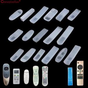 1PC 19 Size Dust Protect Protective Storage Bag Portable Silicone Air Condition Control Case TV Remote Control Cover