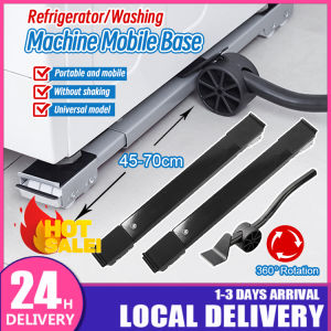 Washing Machine Stand Base Ajustable Refrigerator Stand Roller 360 Degrees Movable Stand Roller Refrigerator Base Fridge Stand Mover Load 300KG Universal Mobile Stand 洗衣机底座支架轮