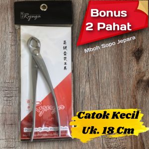 Alat Bonsai Catok Bonsai Cembung SMALL Ryuga Stenlis RS 09 ukuran 18 cm