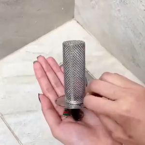 PRADO MALAYSIA Stainless Steel Round Drain Filter Anti Clogging Sewer Mesh Hair Plug Catcher Bathroom Sink Strainer Penapis Bilik Mandi 过滤网