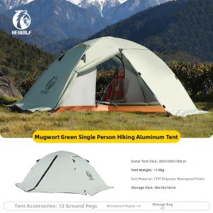 Hewolf | Aluminum Rod Waterproof Tent