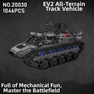 Mould King | Remote Control High Difficulty German Tiger Tank Building Blocks Model Toy