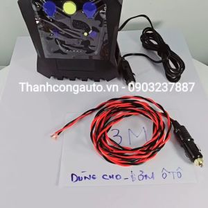 Chân Tẩu Sạc 12v / 24v 180w ( 15A)  hàn sẵn dây điện 3M. Chuyên thay thế bơm ô tô máy hút bụi... Loại tốt