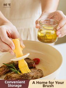 SHUEHO | Food Grade Silicone Oil Brush Glass Bottle Grilling and Baking