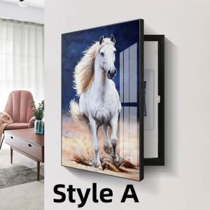 Modern Minimalist Crystal Porcelain Decorative Painting