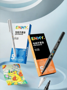ENMI | Fine Tip Sketch Pen for Acrylic Drawing Not Easy to Fade