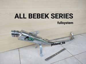 knalpot racing JRM untuk motor BEBEK ALL VARIAN/TYPE. jupiter z.Z1robot. supra x 125. karisma. supra fit. vega r. blade. revo. smash. shogun. astrea grand prima legenda.star.crypton.C-70