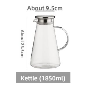 BANGBEBE | Large Capacity Heat-Resistant Glass Water Jug Set