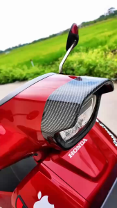 Cover Front Lamp Stylo 160 ABS Karbon Motor Honda Keren