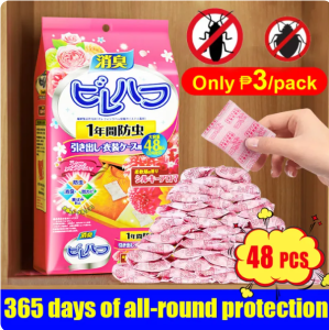 "Safe Ingredients for Pregnant Women&baby" Japanese Camphor Ball Wardrobe Clothes storage moisture removal Anti-Mildew Moth Balls Closet Deodorizer Deodorization mothballs Insect Repellent Deodorant Camphor Pills Dehumidifying agent toilet freshener