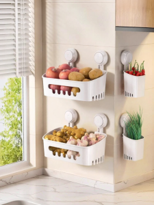 TAILI | Vegetable and Fruit Storage Rack Wall-Mounted