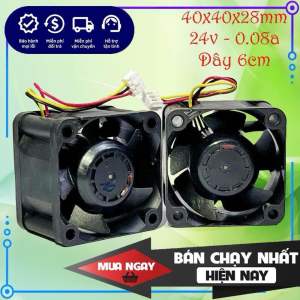 Quạt tản nhiệt phản lực Nidec 24v 008a 4cm (40x40x20mm) chính hãng mới