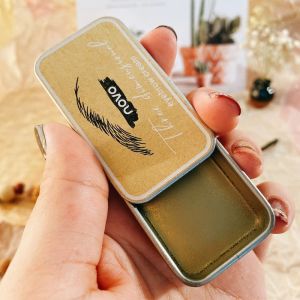 Shaquinuo Wild Brow Shaping Wax Double Headed Waterproof Natural 3D Brow Pen Eyebrow Grooming And Dyeing Cosmetic Tools