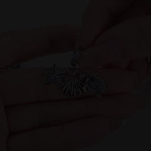 Bộ Charm Bạc 925 Sterling Màu Xanh - Cá Mập Voi Rùa Biển Cá Heo Cá Ngựa - Mặt Dây Chuyền Hạt Charm Dành Cho Vòng Tay Trang Sức Nguyên Bản