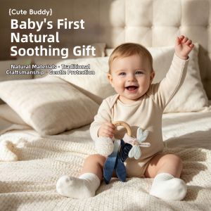 asweets | Chewable Gripping Soothing Training Baby Rattle 0-6 Months