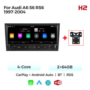 MEKEDE Android OS For Audi A6 S6 RS6 1997-2004 10.26 Inch Car Radio CarPlay BT 2 Din Central Multimedia Intelligent Audio System