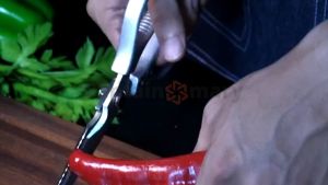 Stainless Steel Kitchen Scissors With Comfortable Handle Multipurposes Shears Tool