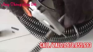 Dây thông tắc cống dùng tay quay dài 6m