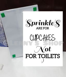 BATHROOM RULES SINTRA BOARD AFFORDABLE HOME WALL DECOR FRAME wall mounted decoration