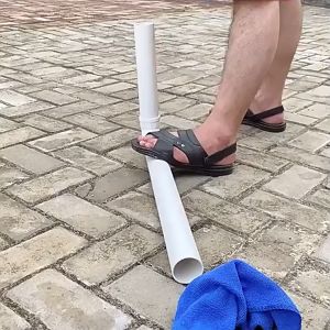 C Cây que nhấn gắp rác thông tắc đường ống đa năng tiện ích dài (60-300CM) CINDY