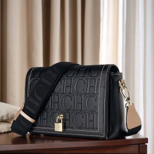 Túi Đeo Chéo Thời Trang Cổ Điển Dành Cho Nữ In Chữ Polyester Chất Lượng Cao Phong Cách Cổ Điển Thương Hiệu Thanh Lịch Xu Hướng Túi Xách Nữ