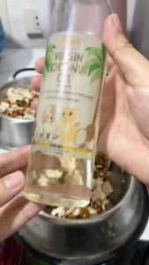 100ml 250ml Virgin Coconut Oil Salmon Fish Oil All Stages Adult Puppy Pet Essentials