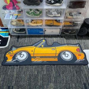 VIKAMA Car Creative Carpet Dirt-Resistant And Wear-Resistant Home Decoration Bedroom Bedside Blanket Living Room Floor Mat