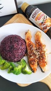 Sốt Teriyaki Kenkogen Yamagen Jouzou 350g Hương vị truyền thống đậm đà (chay mặn đều dùng được) - Hachi Hachi Japan Shop