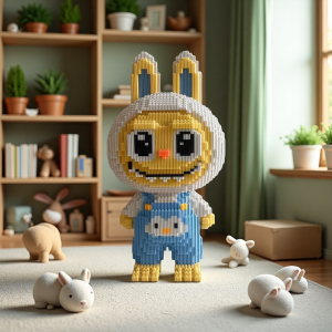 Đồ Chơi Khối Xây Dựng Loubu 2025 Đồ Chơi Giáo Dục Sáng Tạo Cho Bé Trai Và Bé Gái Quà Tặng Sinh Nhật Đồ Chơi Mô Hình Tay Cầm