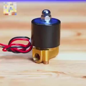 โซลินอยด์วาล์วทองเหลือง โซลินอยด์วาล์ว วาล์วไฟฟ้า [จัดส่งตลอด 24 ชั่วโมง] 1/2นิ้ว (4หุน) แบบปกติปิด จ่ายไฟเปิด (NC) วาล์วไฟฟ้า วาล์วน้ำ วาล์วลม 12v 24V 220VAC