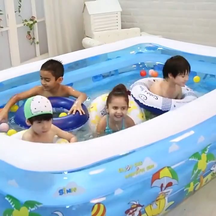 [Bán Chạy 🔥] BỂ BƠI CHO BÉ, HỒ BƠI 3 tầng bể tắm gia đình 1M2 .1M3.1M5 ...