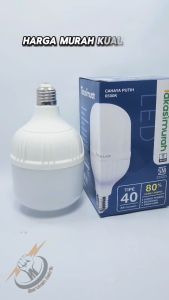 Bohlam Lampu LED 40 Watt: Cahaya Putih Super Terang & Hemat Energi