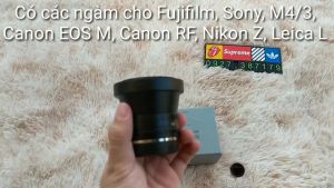 Ống kính TTArtisan 7.5mm F2 Fisheye cho Fujifilm Sony E Canon EOS-M Canon RF Leica L M4/3 và Nikon Z