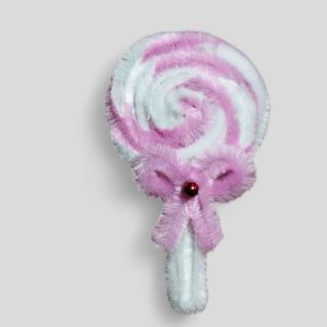Gantungan Tas Lollypop | Kawat Bulu | Keychain Lucu