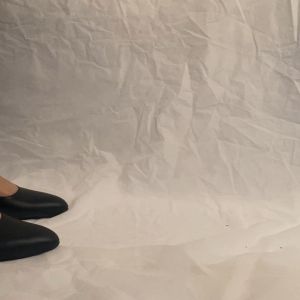 Sepatu mules hitam lancip / Tali belakang ukuran 35-45 jumbo bigsize / Sepatu formal wanita
