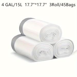 Large Drawstring Reinforced Garbage Bags