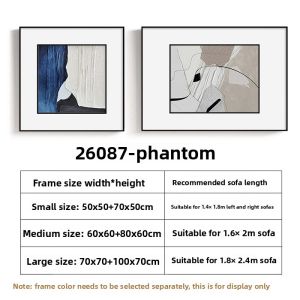 YASISHA | Modern Luxury Geometric Abstract Art Wall Decor 2 Panels