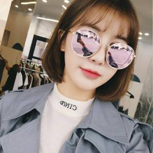 Internet Celebrity Same Sunglasses Female Online Influencer Internet Celebrity Temperament New Sunglasses Female Korean UV Protection to Make Big Face Thin-Looked