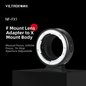VILTROX | Lens Adapter for G/AI Mount to X Mount Manual Focus Aperture Control