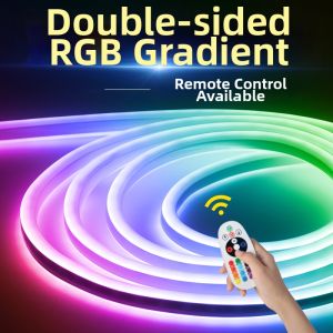 LAISILIMANWEI | Waterproof RGB Gradient Double-sided Neon Flexible Light Strip