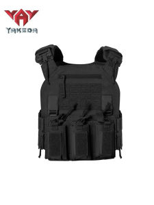 YAKEDA 900D Wear-resistant quick-release laser-cut molle system outdoor hunting training tactical vest made of nylon material