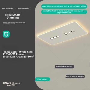 Youth Design Rectangular LED Ceiling Light