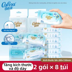 COROU | Khăn Ướt Nước Tinh Khiết Cho Bé Tiện Lợi Đóng Gói Đơn Lẻ