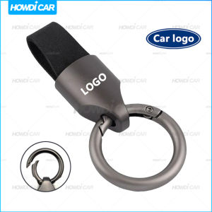 1PC thời trang móc khóa da với chủ khóa cho Honda