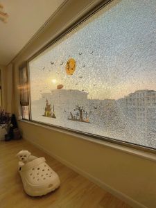 Bathroom Tempered Glass Explosion Proof Film Shatterproof Shower Room Sticker Safety Privacy Protection Decal Home Decor