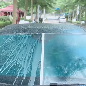 【SKIT SG】280ml Automotive Glass Oil Film Remover Automotive Glass Care Windshield Glass Spray Cleaner Car Glass Windshield Oil Film Remover Spray Strong Decontamination Anti-Fog Rainproof Remove Dirt Film Stain Clean Oil Film Cleaning Car Care Supplies